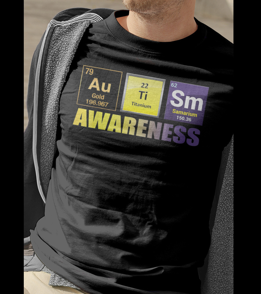 Au Ti Sm Awareness Elements T-Shirt
