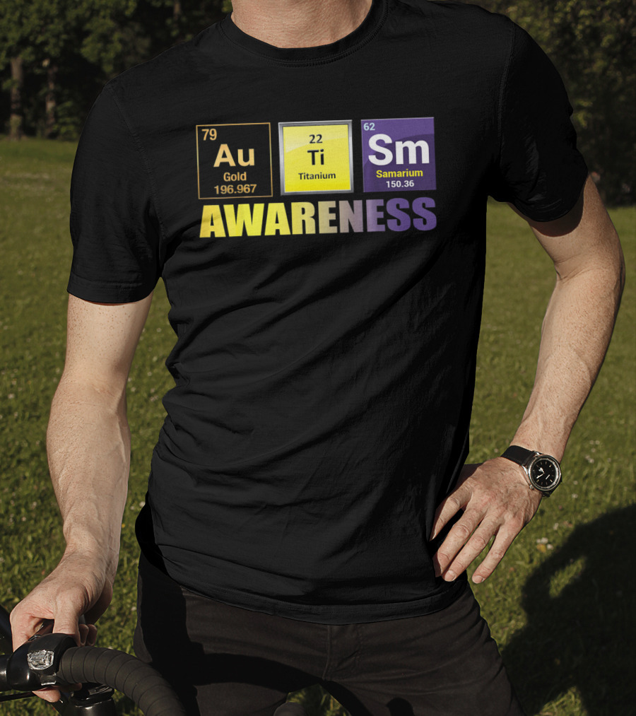 Au Ti Sm Awareness Elements T-Shirt