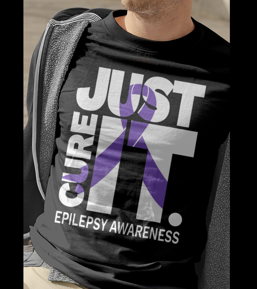 Just Cure It Epilepsy Awareness T-Shirt