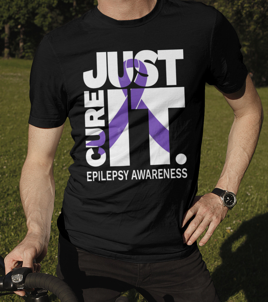 Just Cure It Epilepsy Awareness T-Shirt