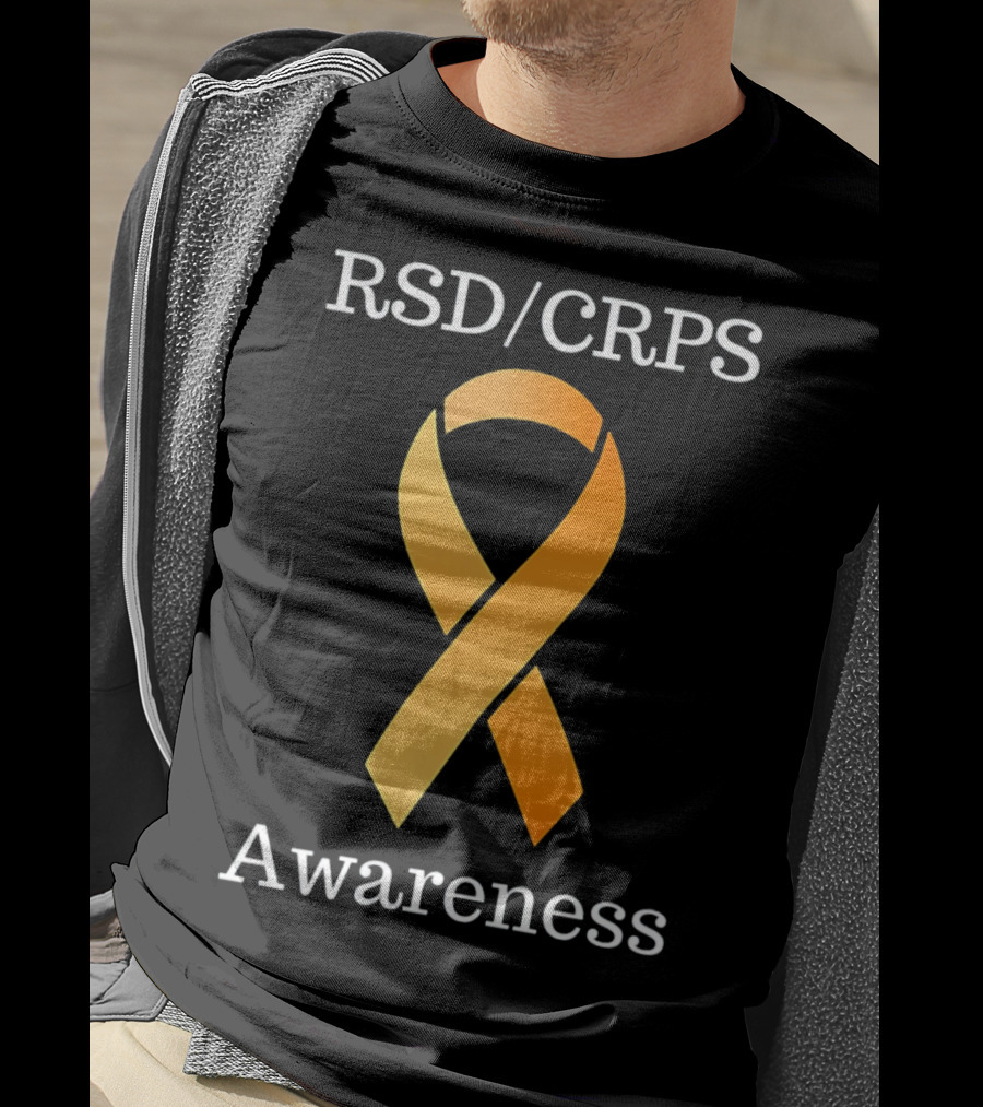 RSD CRPS Awareness Orange Ribbon Complex Regional Pain Syndrome T-Shirt