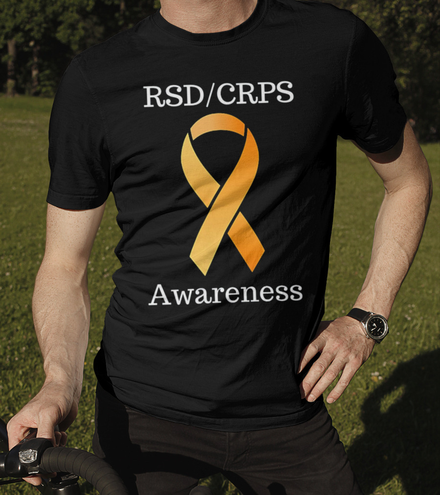 RSD CRPS Awareness Orange Ribbon Complex Regional Pain Syndrome T-Shirt