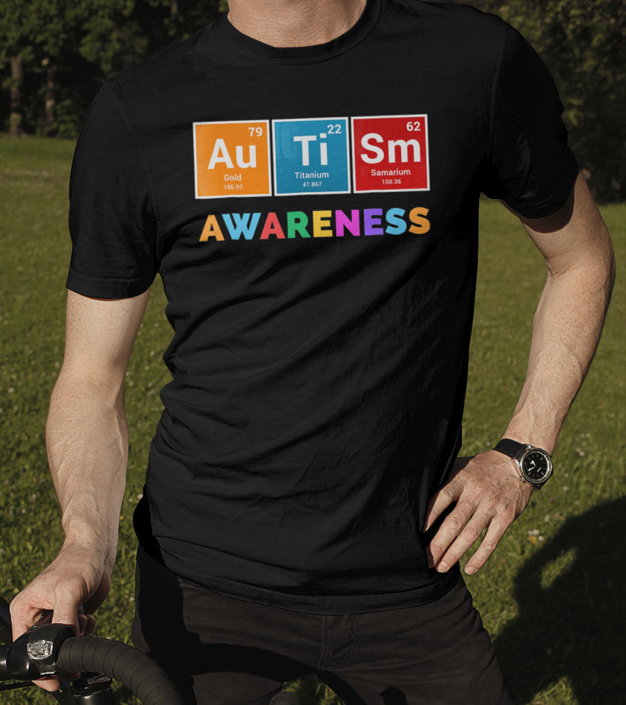 Au Ti Sm Awareness Gold Titanium Samarium T-Shirt