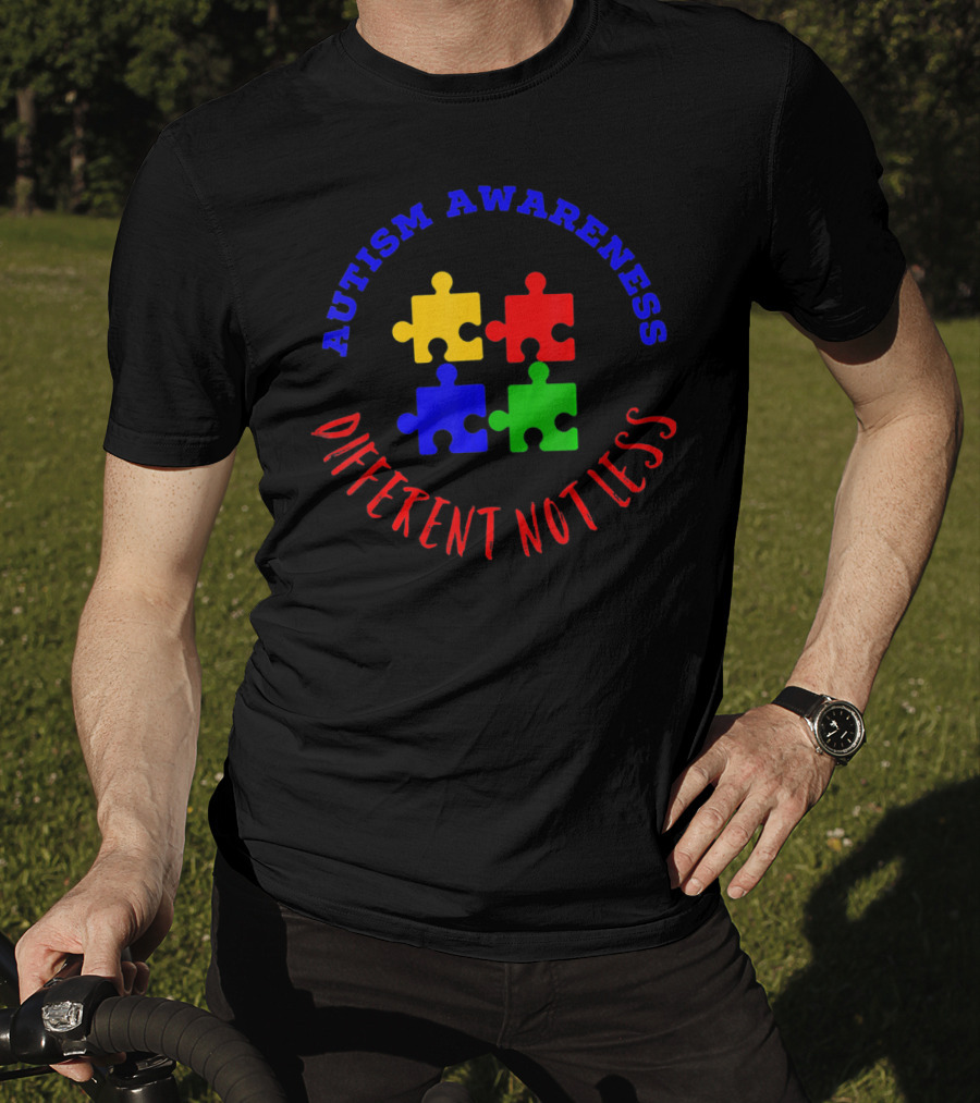 Autism Awareness Puzzle Different Not Less T-Shirt
