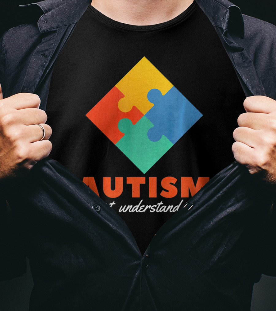 Autism Accept Understand Love Puzzle T-Shirt