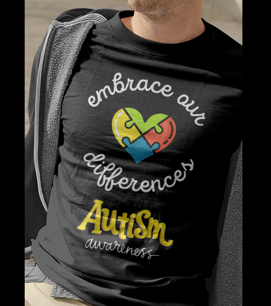 Embrace Our Differences Autism Awareness T-Shirt