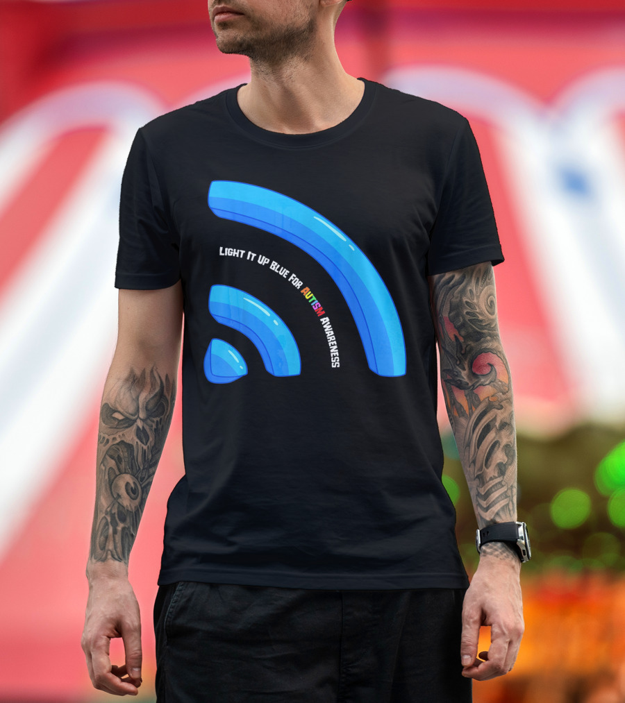 LIGHT IT UP BLUE FOR AUTISM AWARENESS T-Shirt