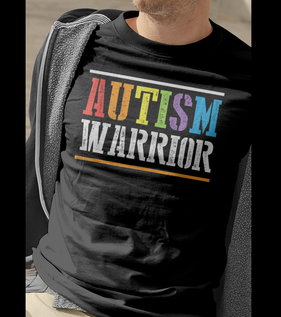 Autism Warrior Autism Awareness Month T-Shirt
