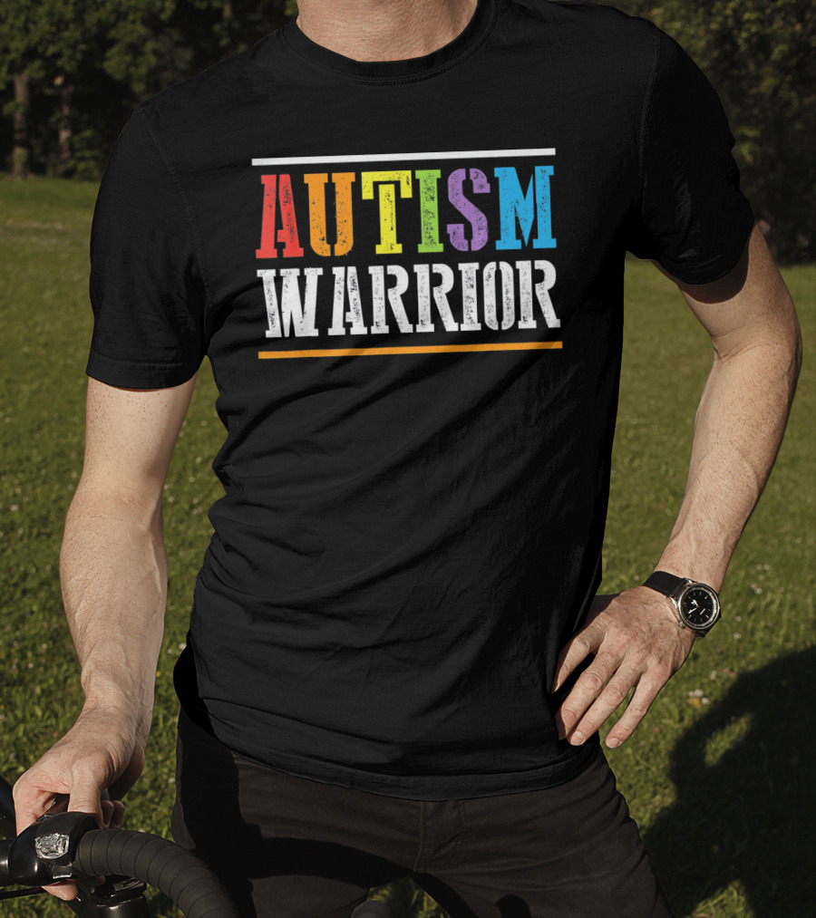 Autism Warrior Autism Awareness Month T-Shirt