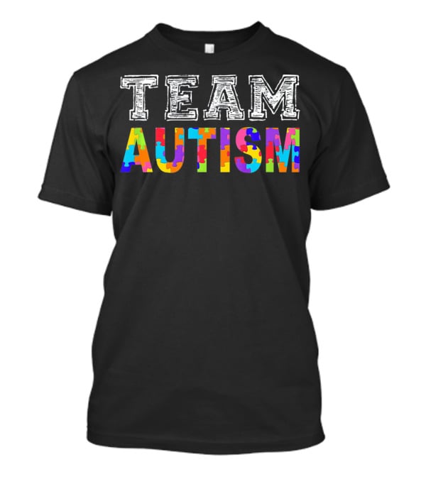 Team Autism Awareness Autism Squad Support T-Shirt