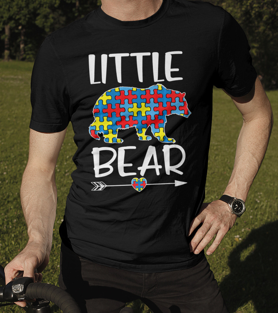 Little Bear Puzzle Autism Awareness T-Shirt