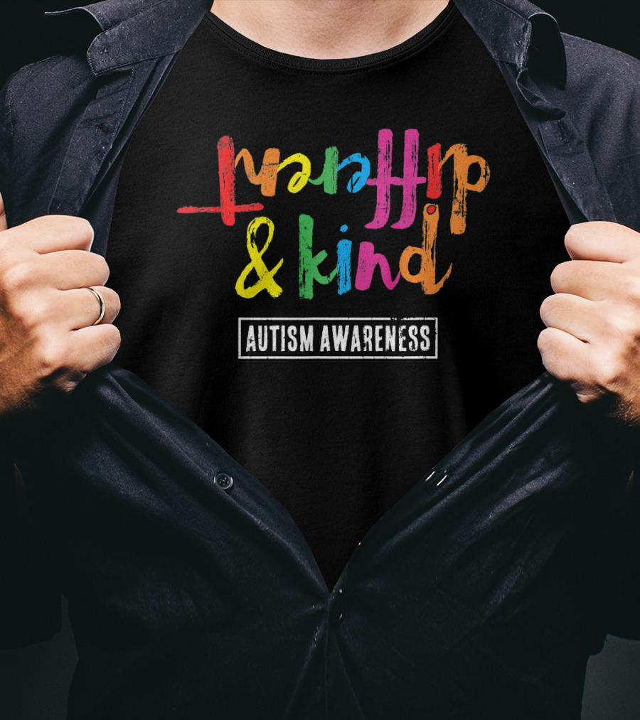 Different And Kind Autism Awareness T-Shirt