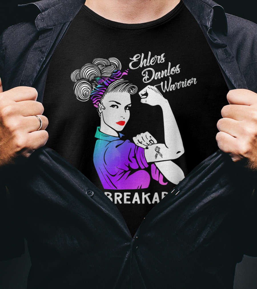 Ehlers Danlos Syndrome Warrior Unbreakable T-Shirt