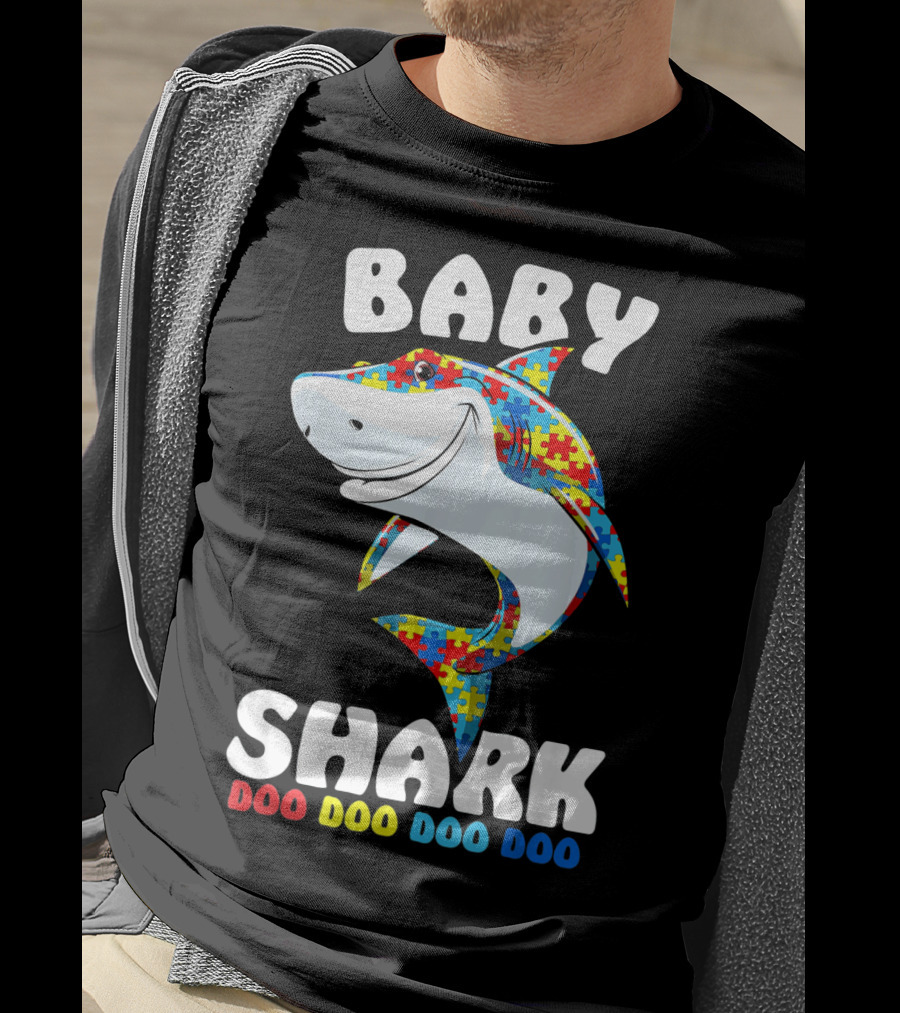 Baby Shark Doo Doo Doo Doo Puzzle Birthday T-Shirt