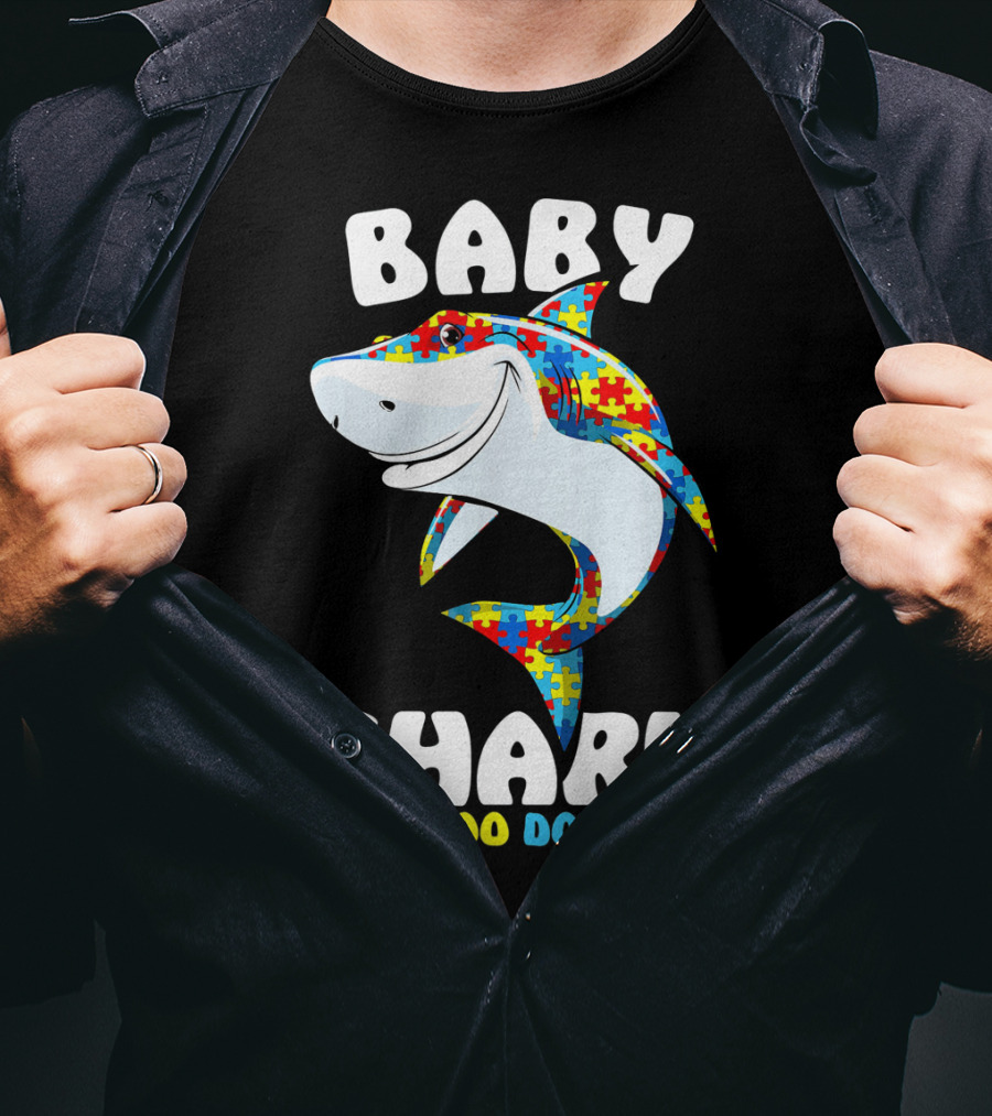 Baby Shark Doo Doo Doo Doo Puzzle Birthday T-Shirt