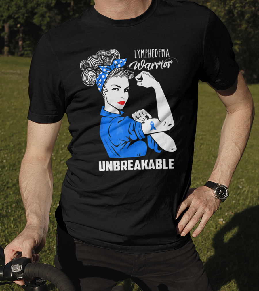 Lymphedema Awareness Warrior Unbreakable T-Shirt