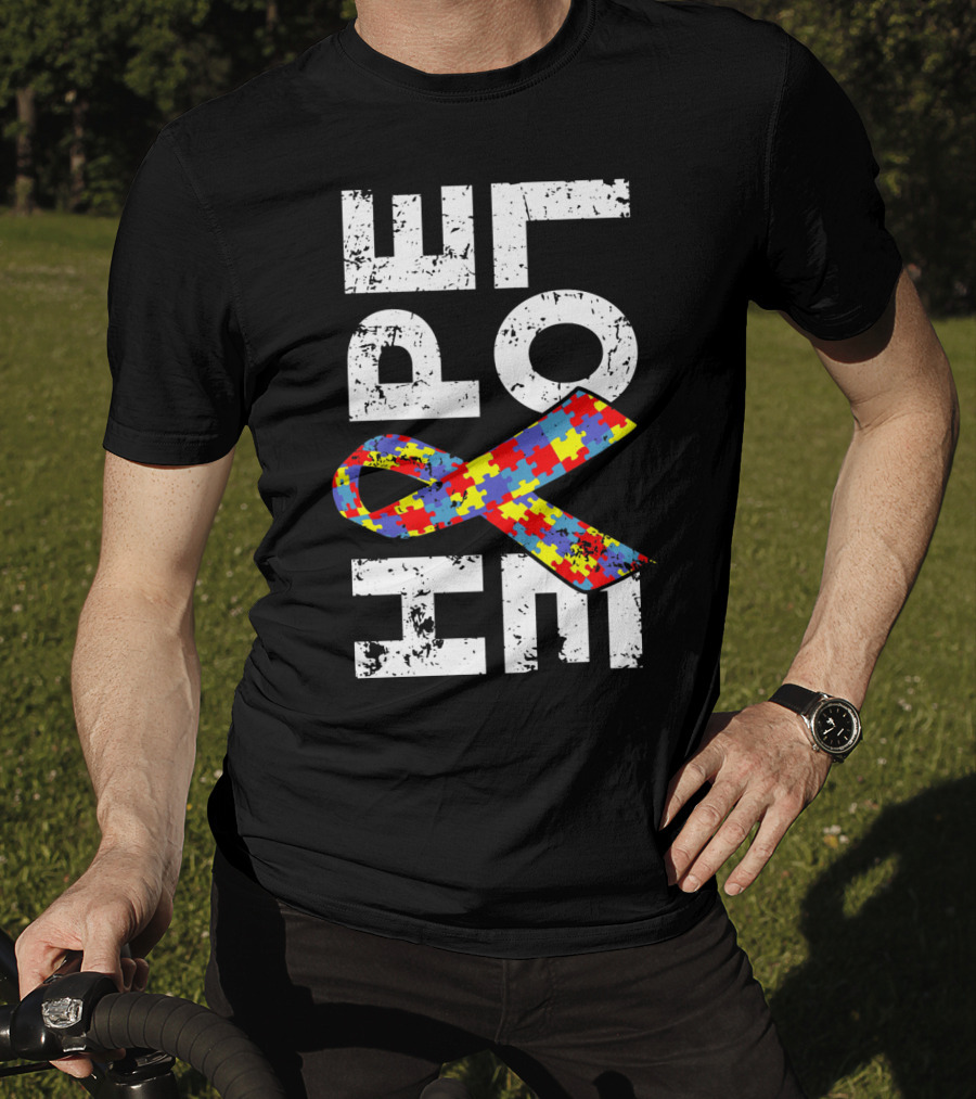 Autism Awareness Ribbon Puzzle Hope T-Shirt
