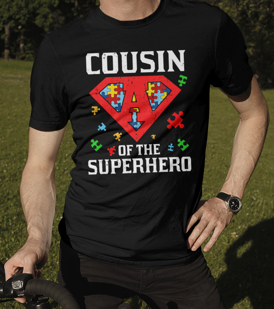 Cousin Of The Superhero Autism Awareness T-Shirt