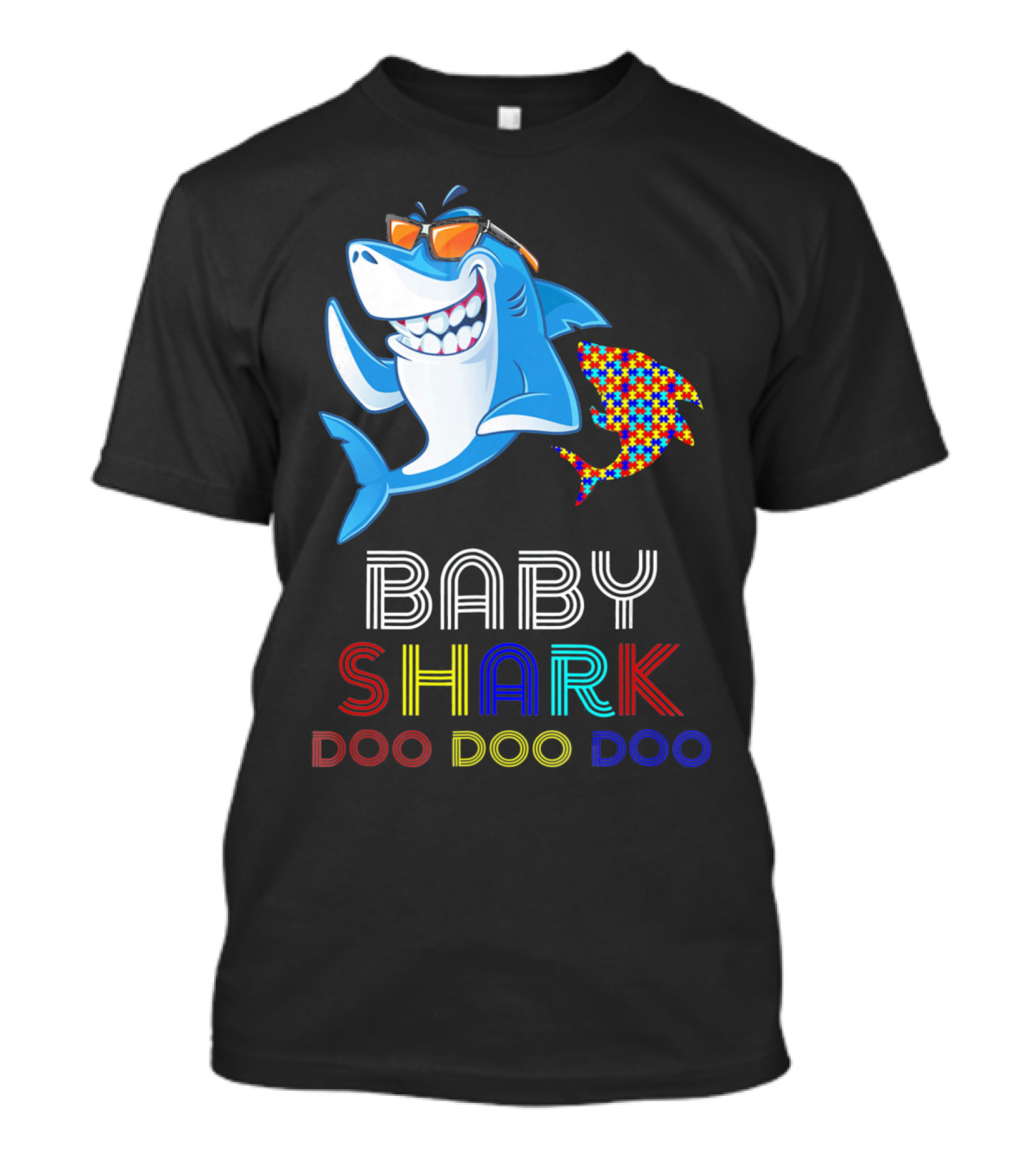 Baby Shark Doo Doo Doo Autism Awareness T-Shirt