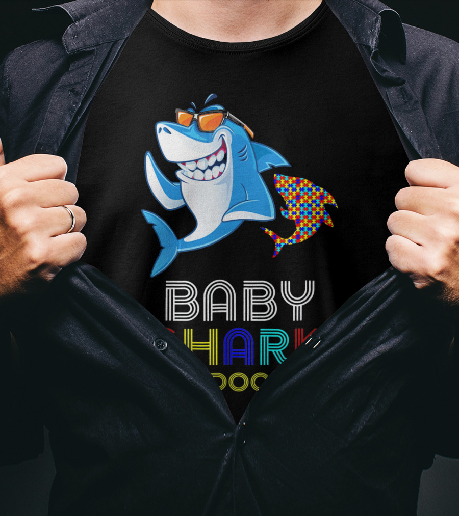 Baby Shark Doo Doo Doo Autism Awareness T-Shirt