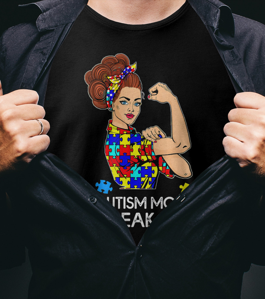 Autism Mom Unbreakable Tees Autism Aware Autism Mom Unbreakable T-Shirt