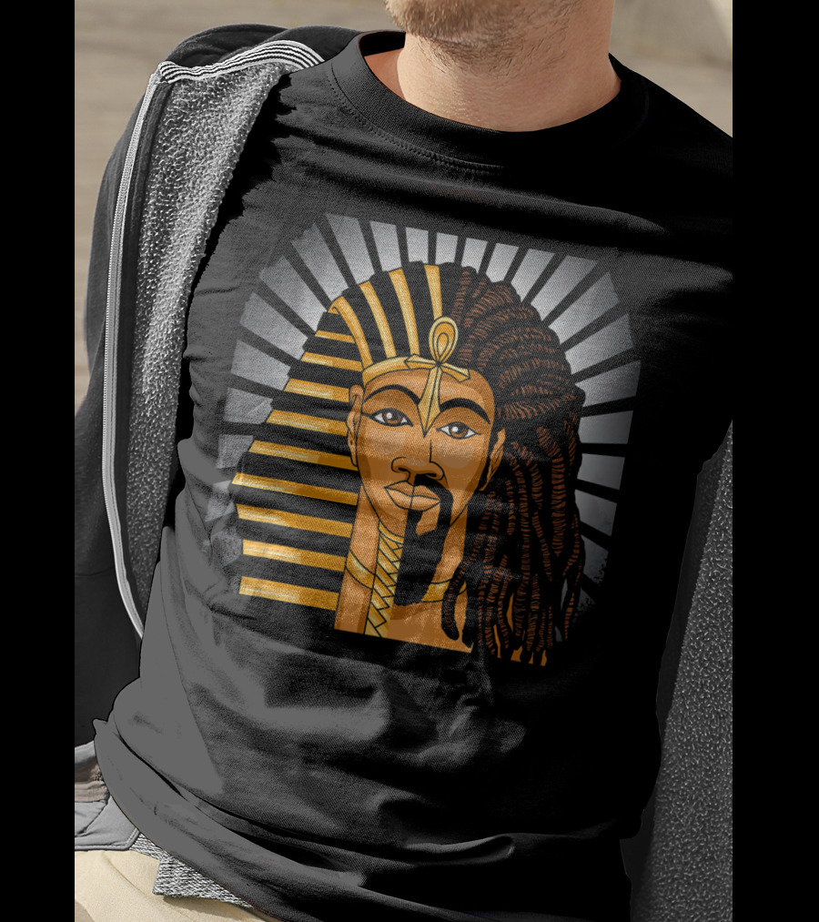 Pharaoh Dashiki Educated King Men Iconic T-Shirt