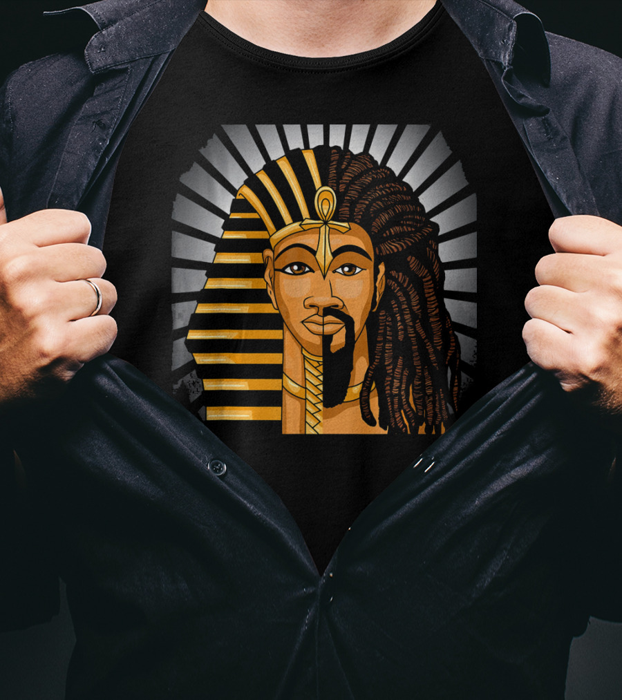 Pharaoh Dashiki Educated King Men Iconic T-Shirt