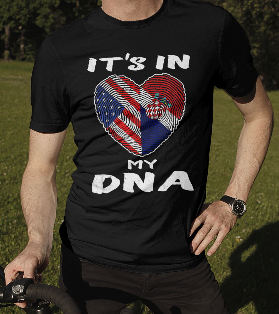 It's In My DNA Croatia Flag Heart Croatian Bira T-Shirt