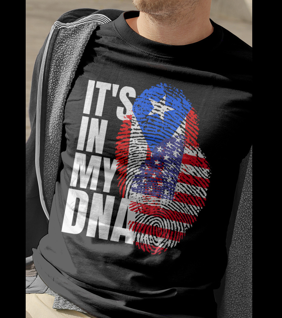 American Puerto Rican It's In My DNA T-Shirt