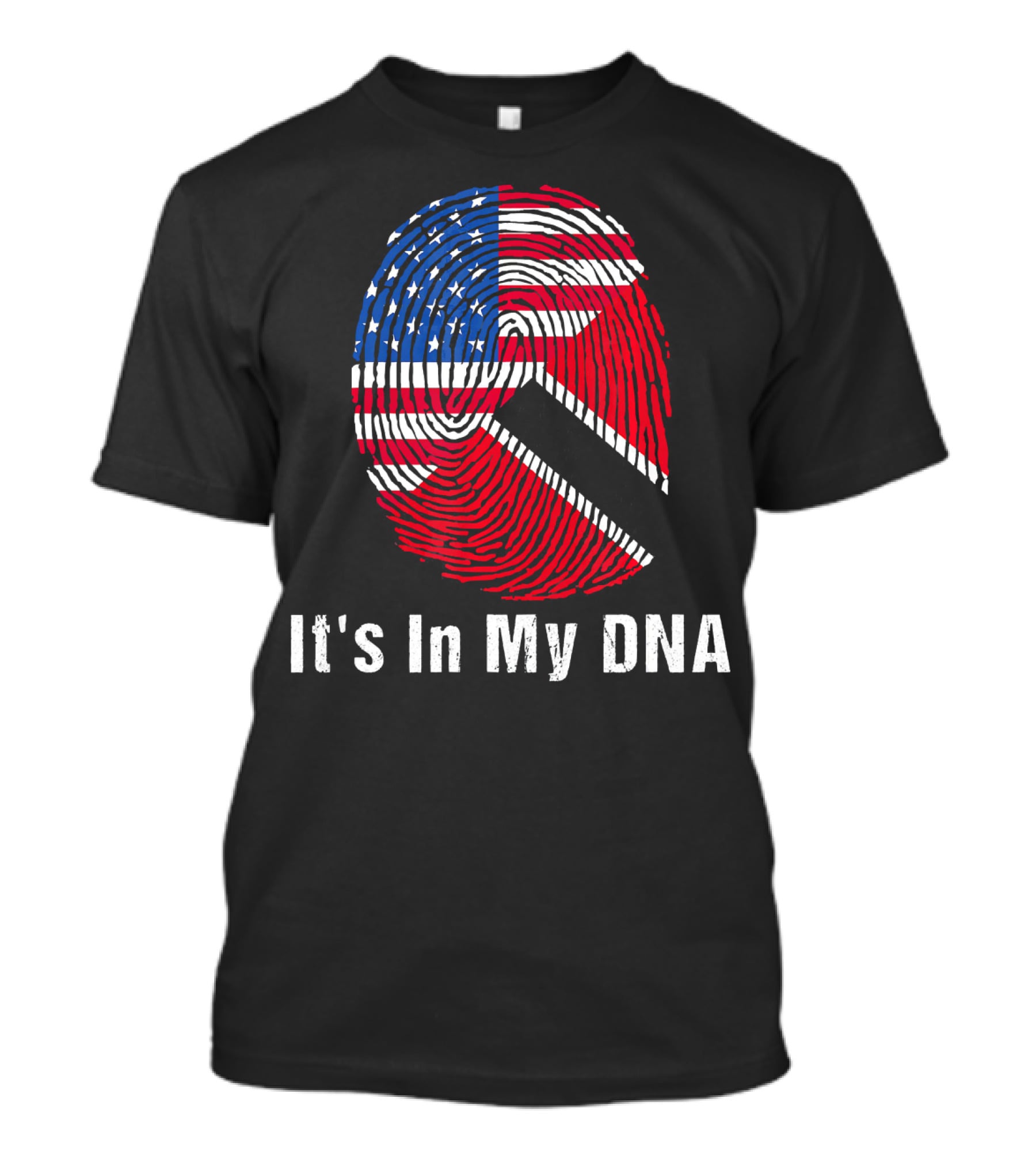 Trinidad And Tobago Flag USA Flag It's In My DNA T-Shirt