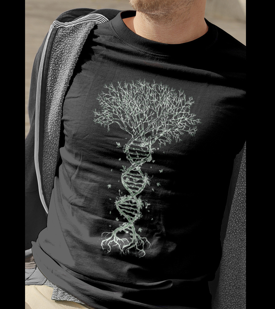 DNA Tree Of Life Biology Nature Connection T-Shirt