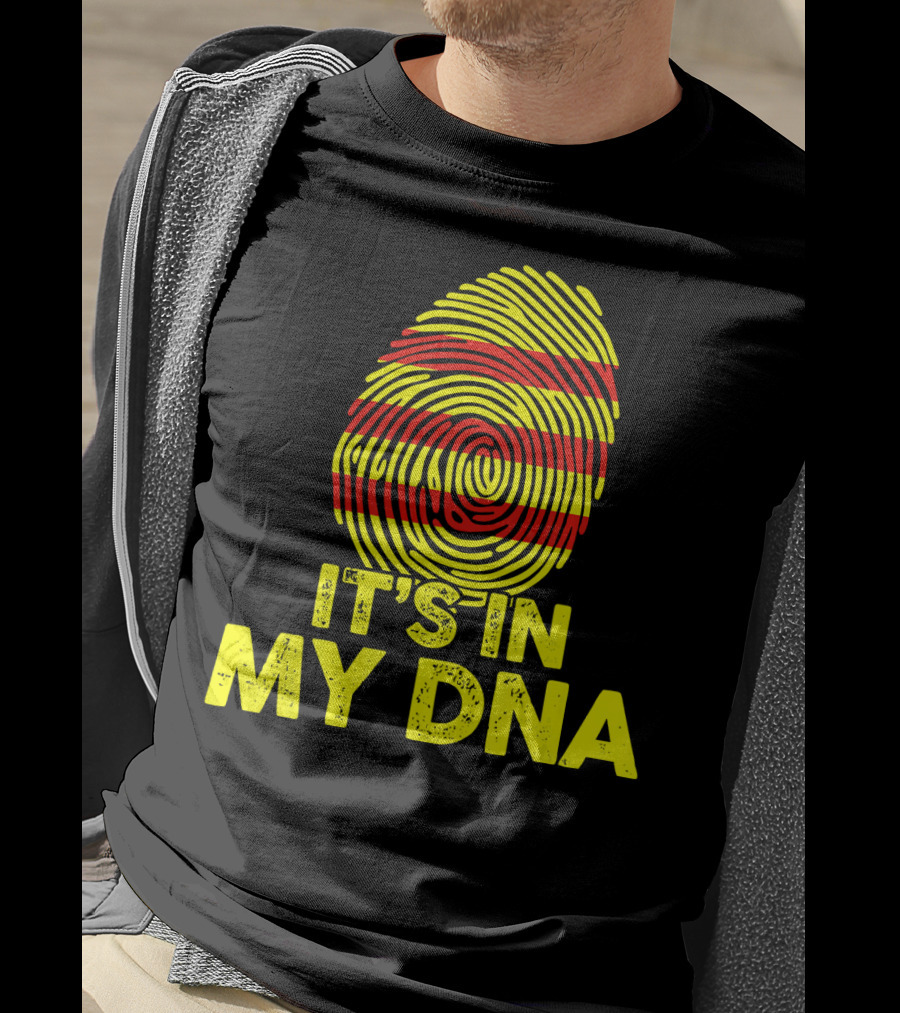 It's In My DNA Vietnam Fingerprint T-Shirt
