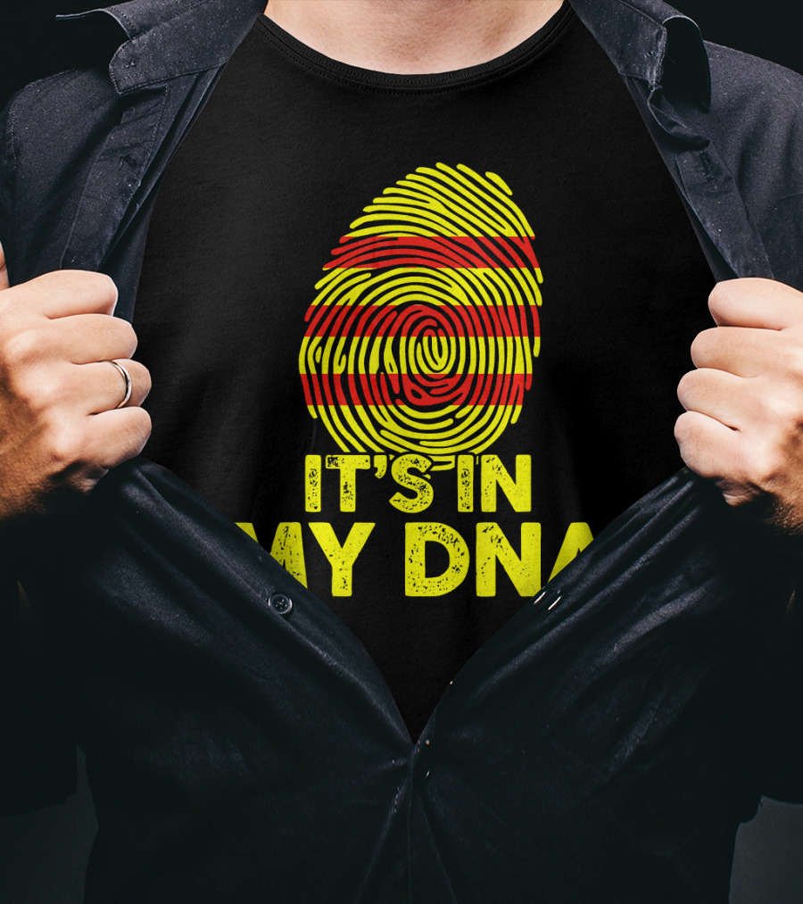It's In My DNA Vietnam Fingerprint T-Shirt