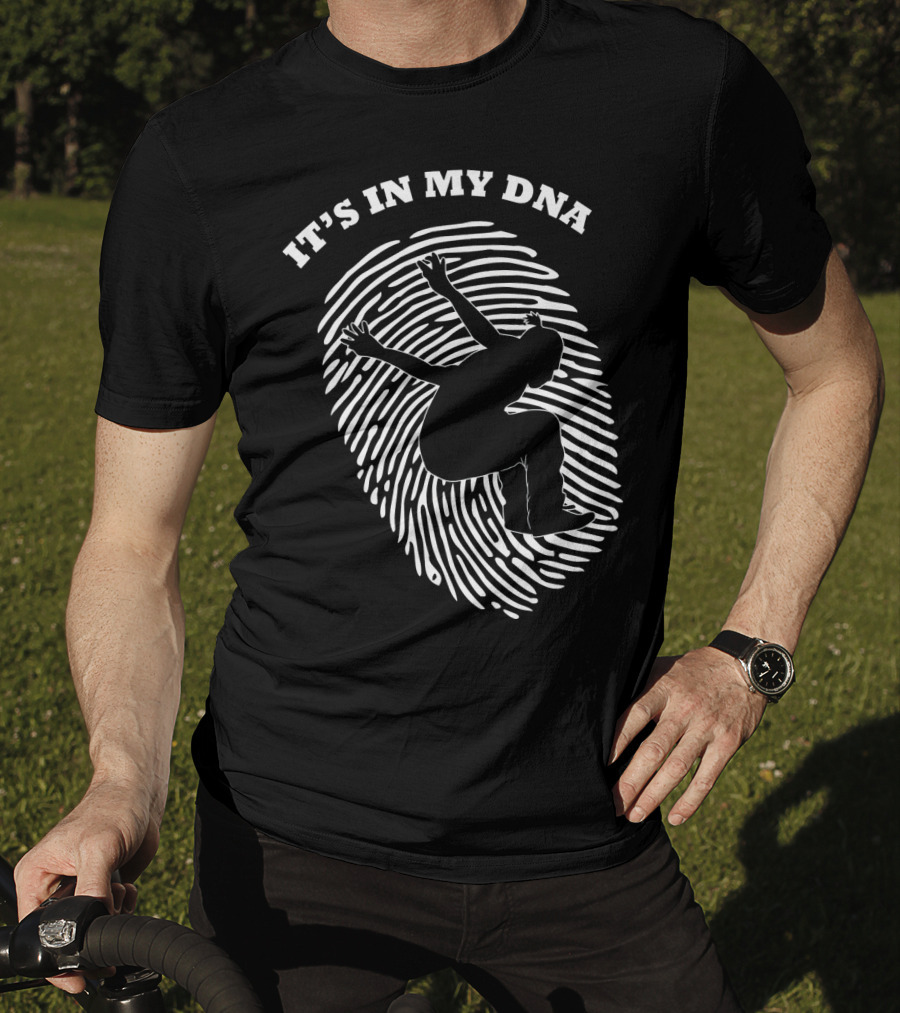 It's In My DNA Parkour Freestyle Fingerprint T-Shirt