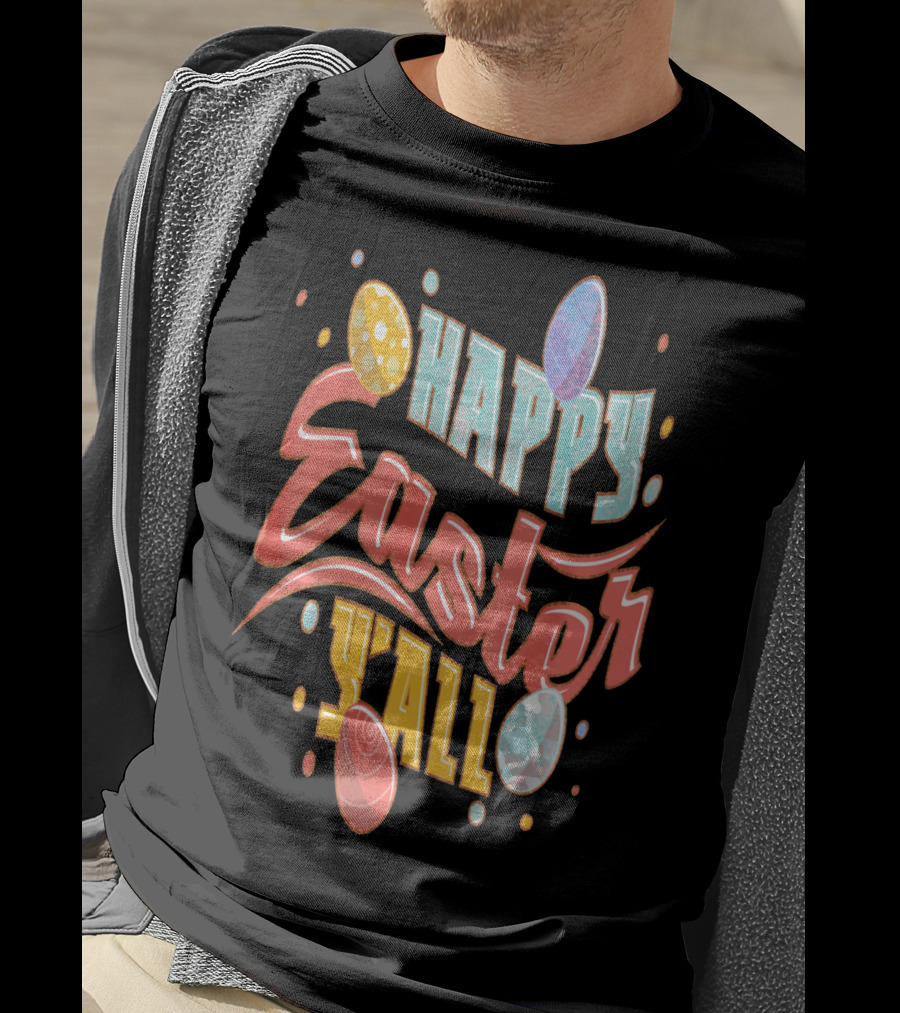 Happy Easter Y'all Outfits Men T-Shirt