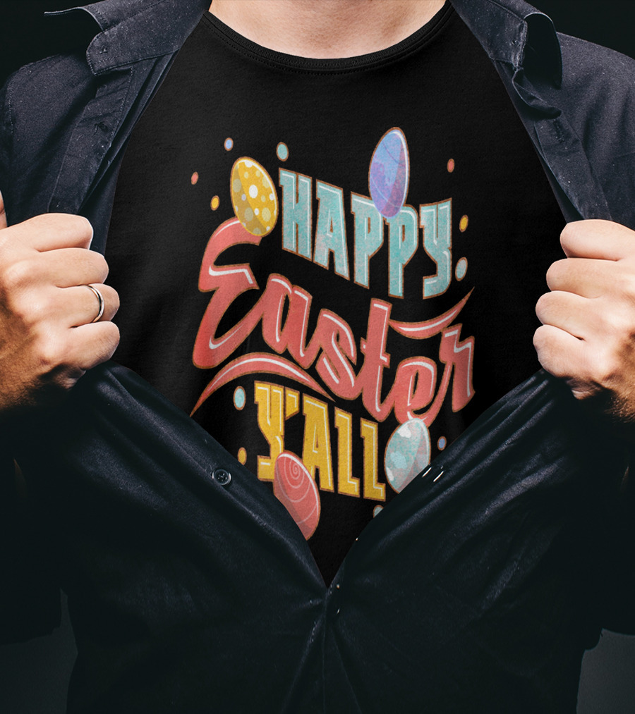 Happy Easter Y'all Outfits Men T-Shirt