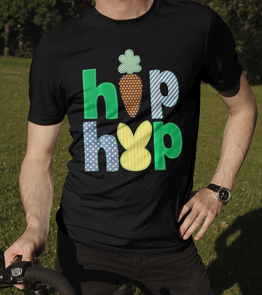 Hip Hop Bunny Carrot Easter T-Shirt