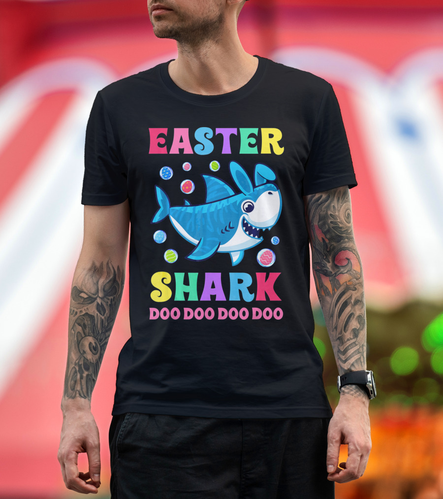 Easter Shark Doo Doo Doo Doo T-Shirt