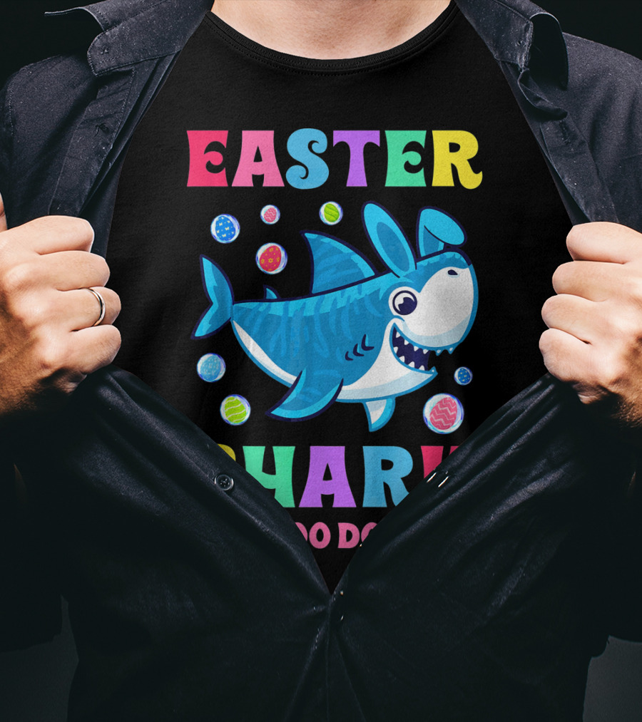 Easter Shark Doo Doo Doo Doo T-Shirt