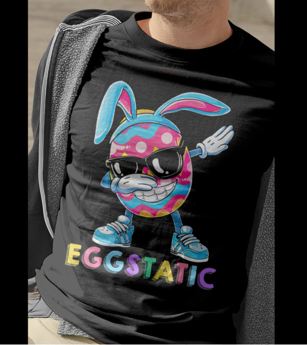 Easter Eggstatic Bunny Floss Like A Boss T-Shirt