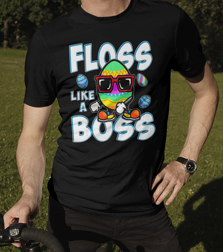 Floss Like A Boss Easter Egg T-Shirt