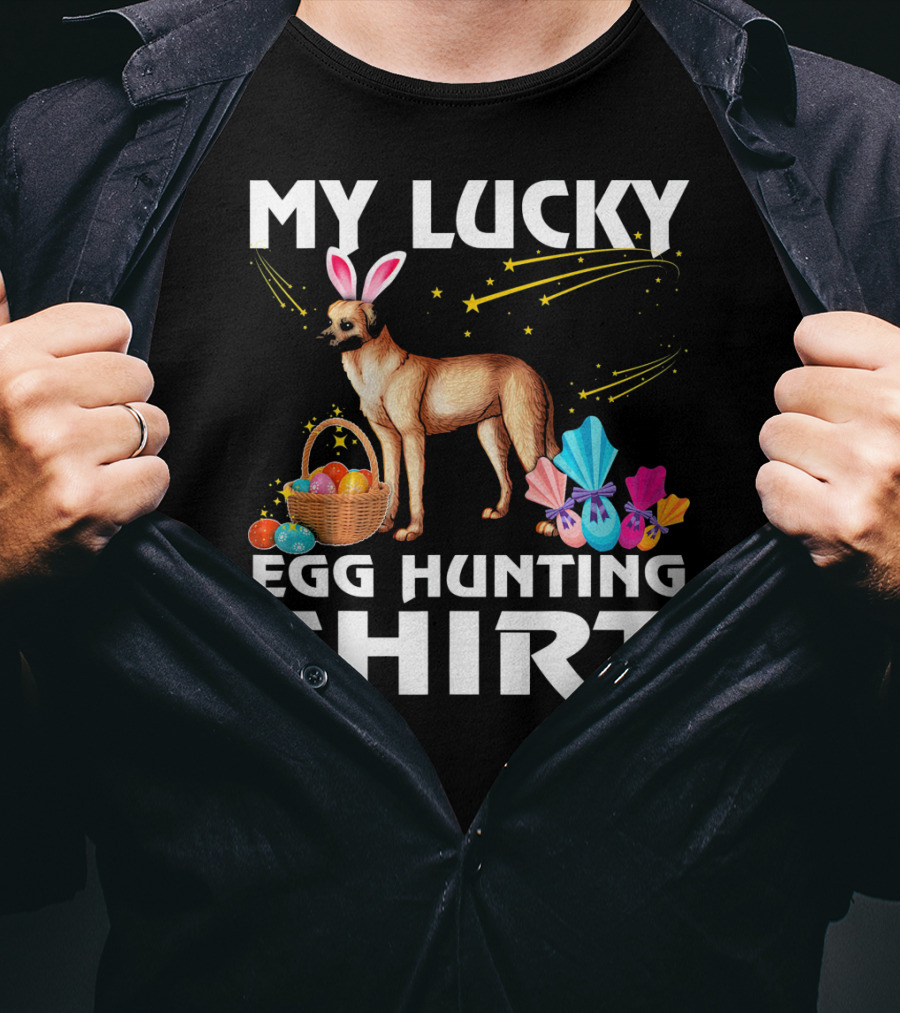 My Lucky Egg Hunting Shirt Anatolian Shepherd Dog Bunny T-Shirt
