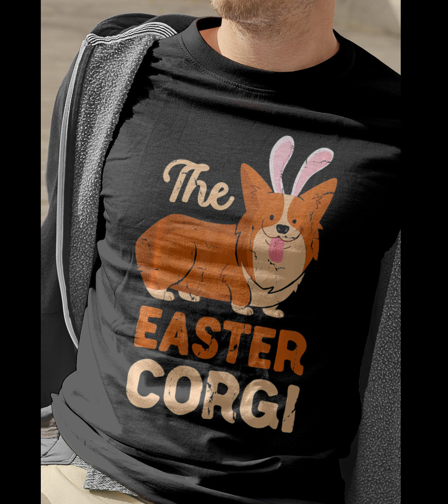 The Easter Corgi Cute Funny Dog Easter T-Shirt