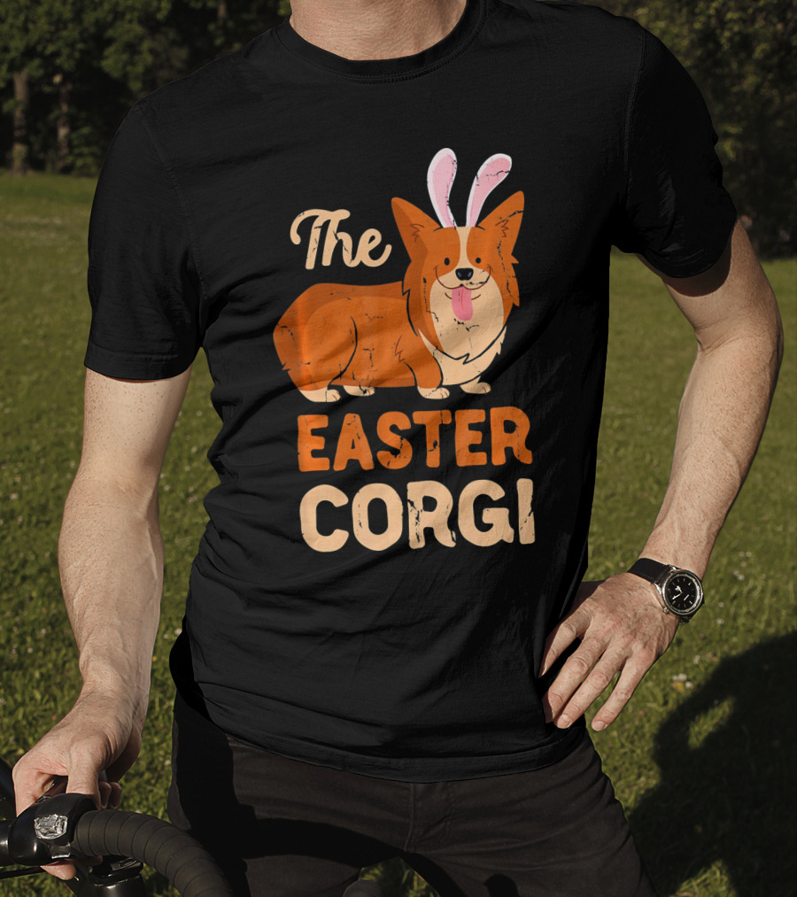 The Easter Corgi Cute Funny Dog Easter T-Shirt
