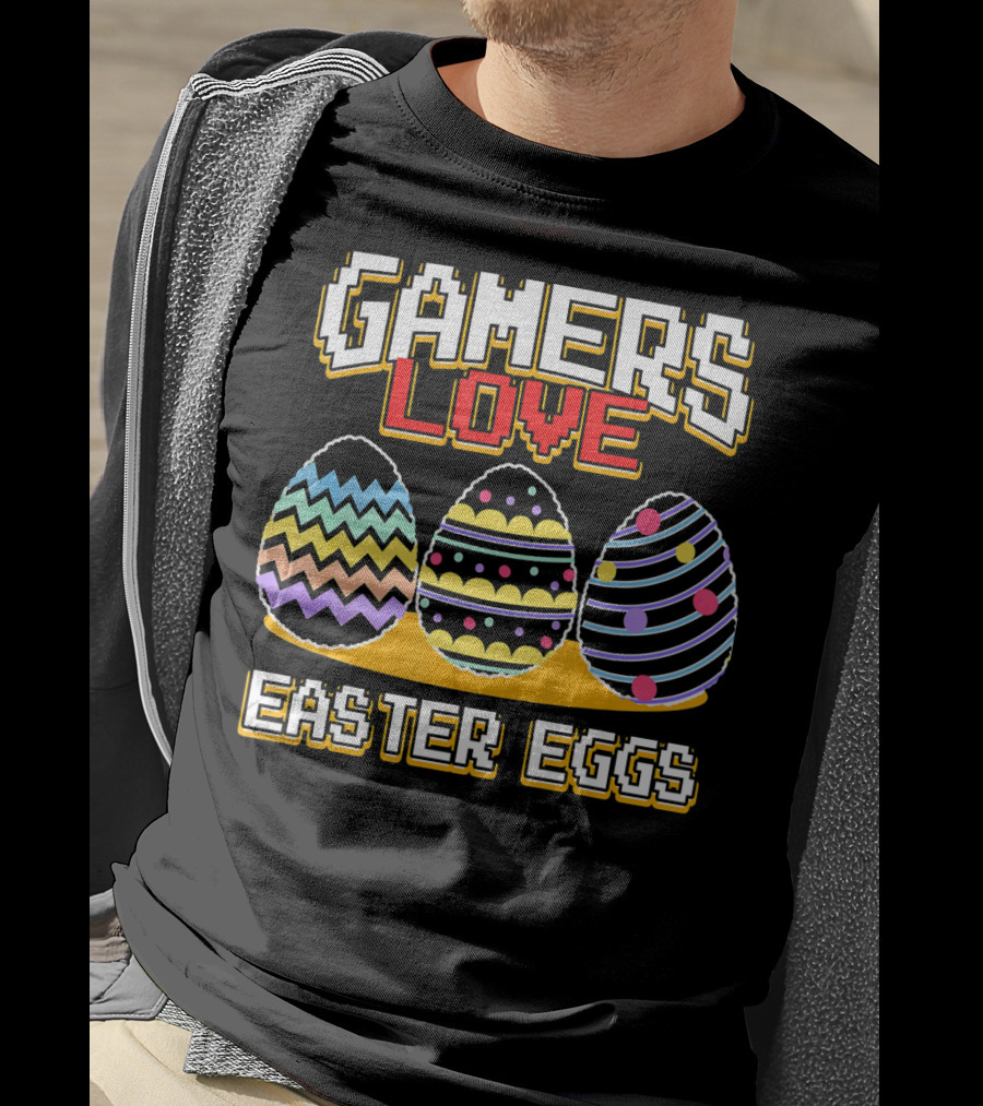Gamers Love Easter Eggs Girls T-Shirt