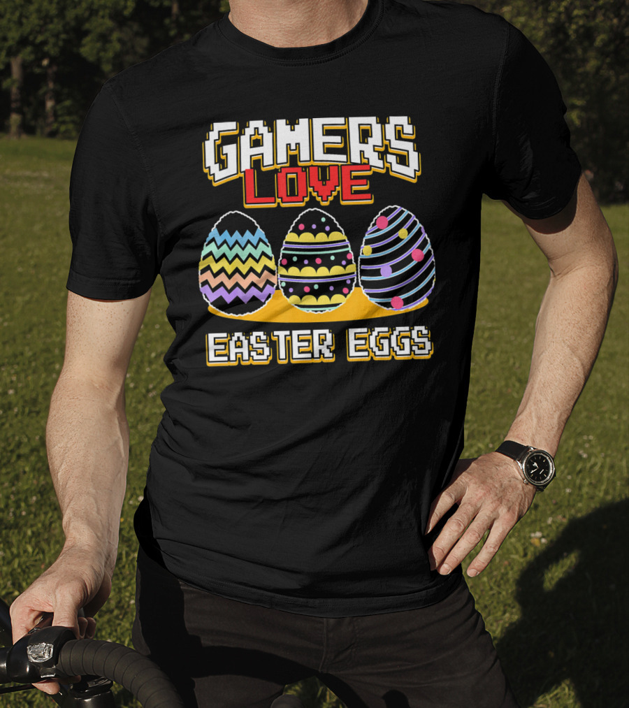 Gamers Love Easter Eggs Girls T-Shirt