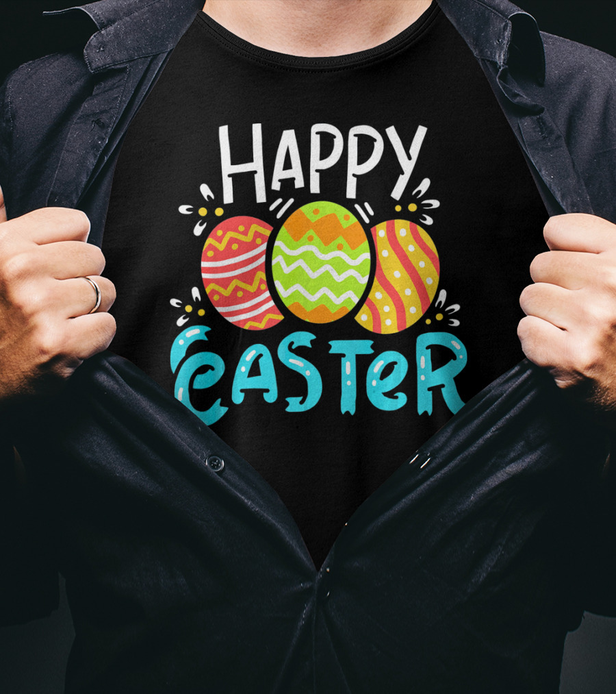 HAPPY EASTER Eggs T-Shirt