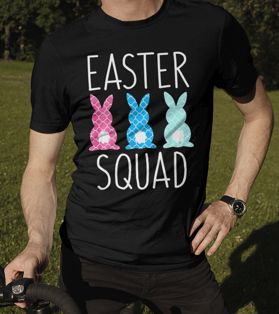 Easter Squad Family Matching Bunny T-Shirt