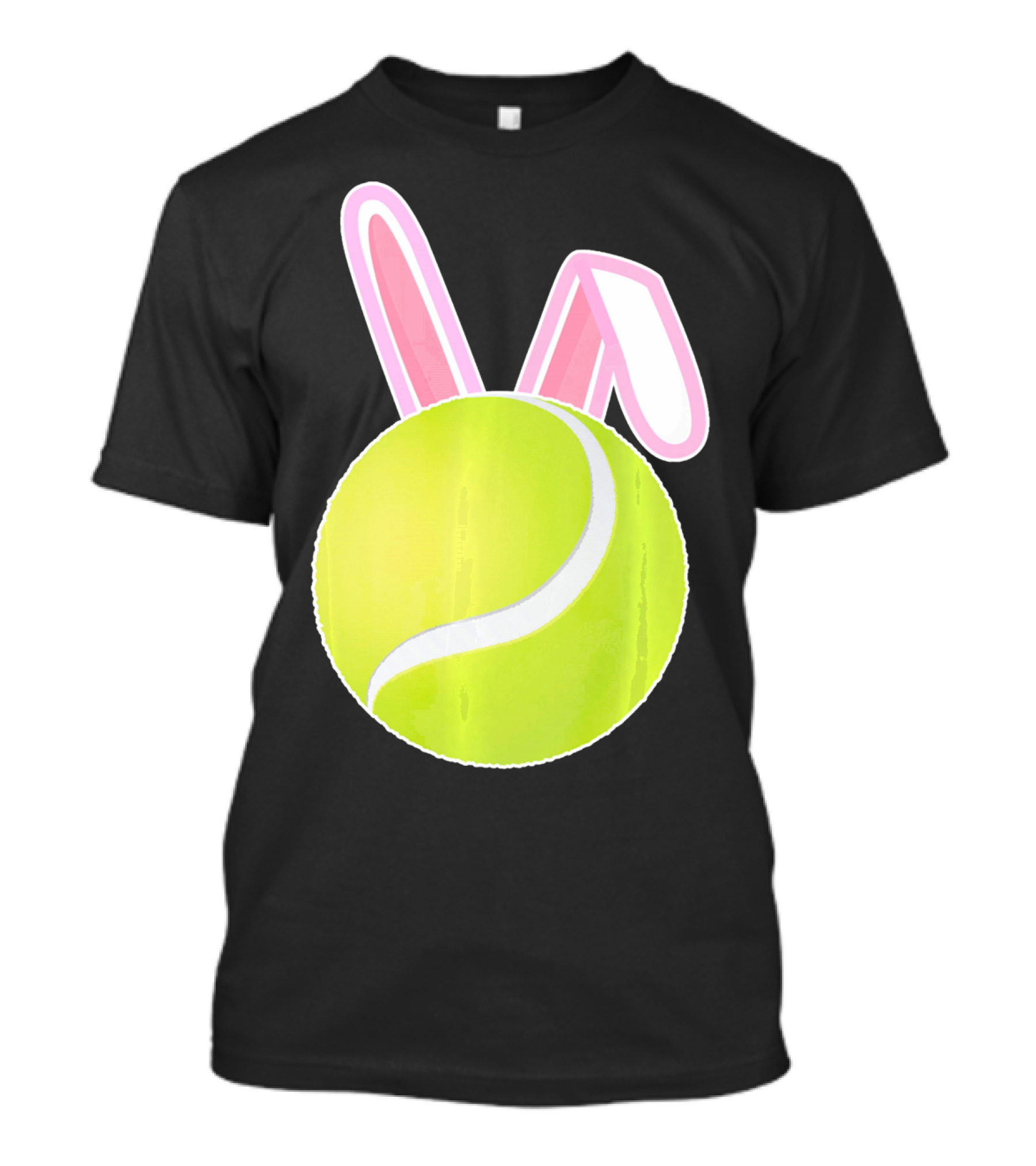 Tennis Ball With Easter Bunny Ears T-Shirt