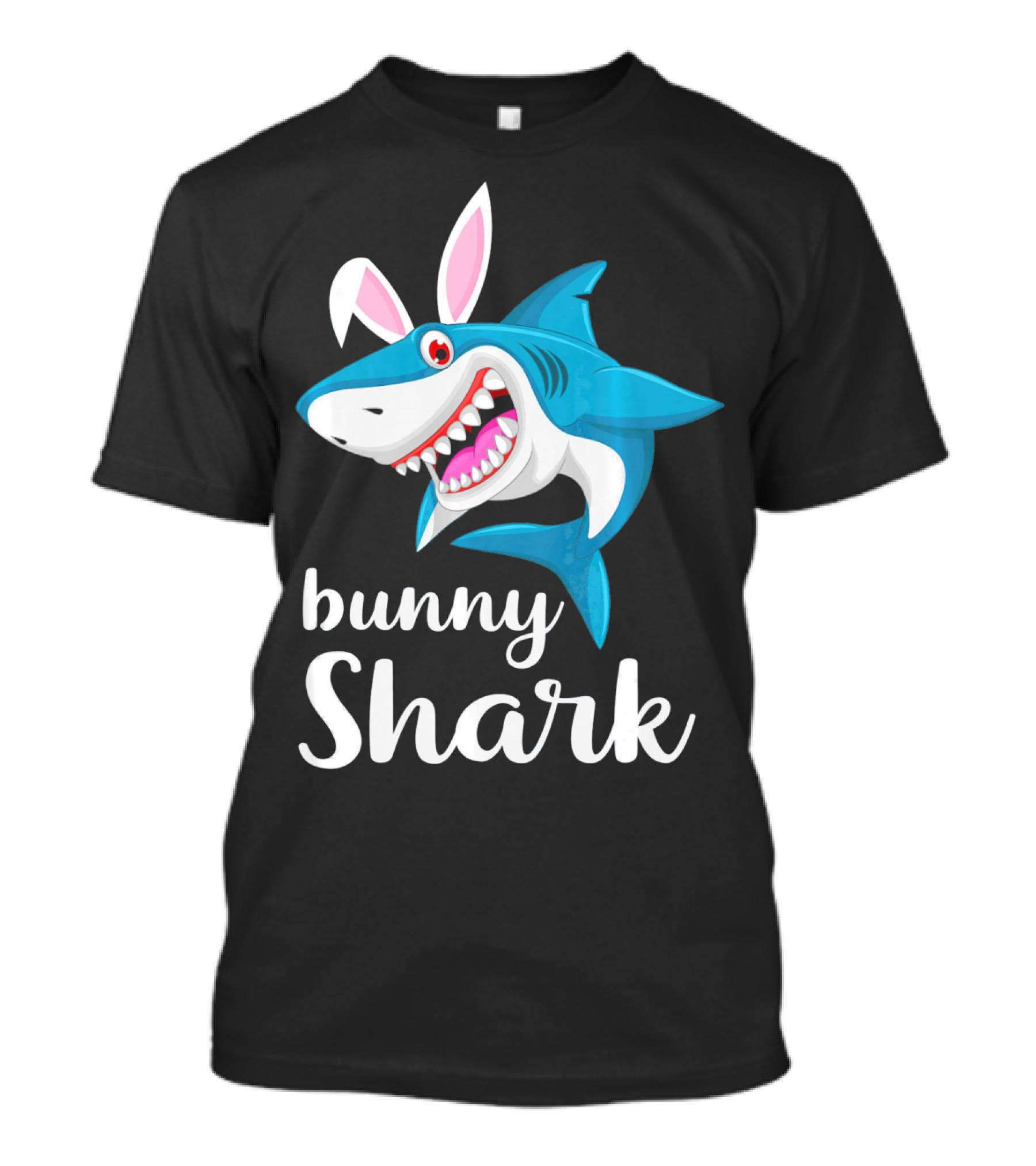 Bunny Shark Easter Yout T-Shirt